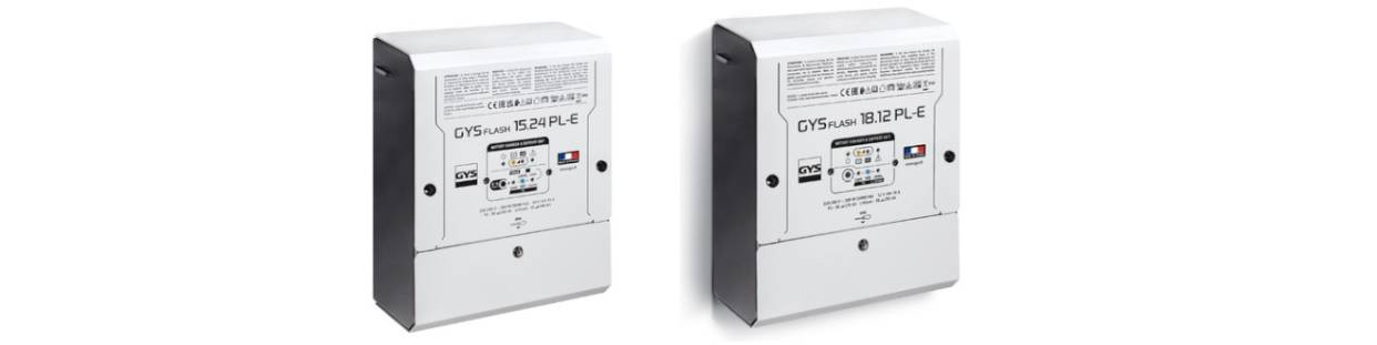 Cargador Gysflash instalado en el vehículo