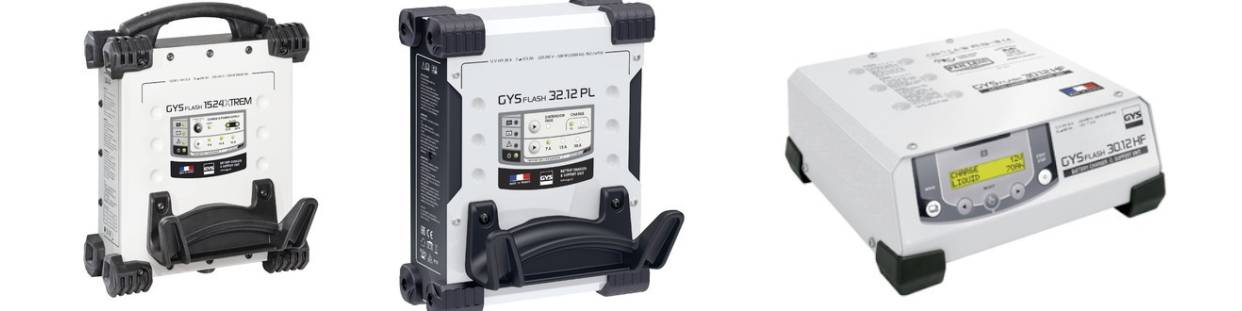 Cargadores Gysflash Pro