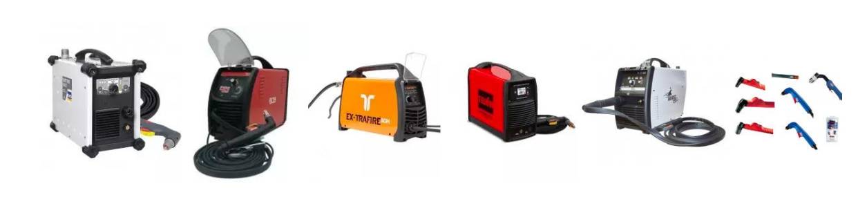 Máquinas de corte por plasma, antorchas de corte por plasma y accesorios, accesorios de corte por láser