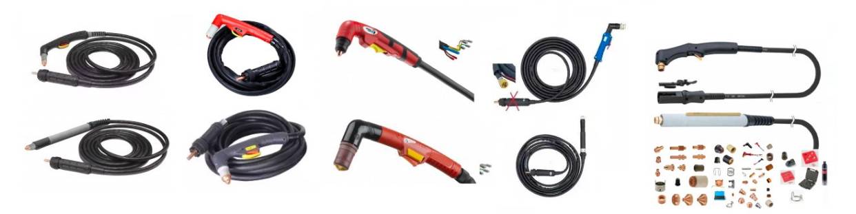 Antorchas de corte por plasma y accesorios Binzel / Fronius / GYS / Platec / Trafimet / Thermacut