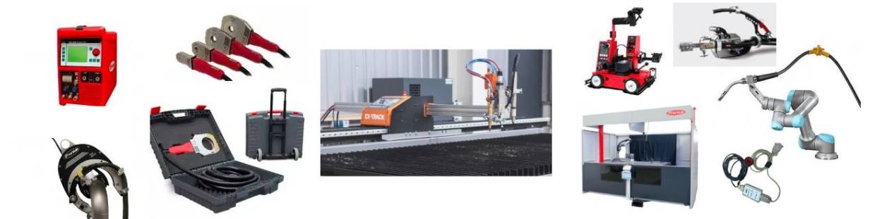 Sistemas de automatización para MIG / TIG / Plasma / Oxicorte