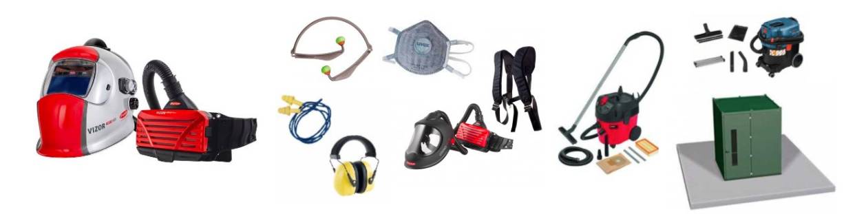 Protección respiratoria y auditiva