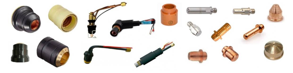 Abicor Binzel - Piezas de desgaste de plasma