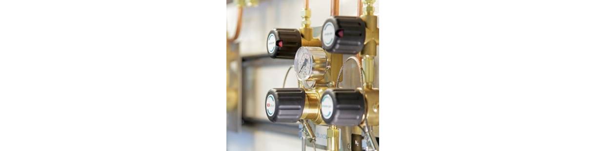 Suministro central de gas