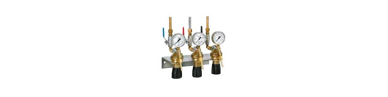 Estación dispensadora de 3 vías