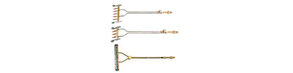 Quemador enderezador de llama / quemador de chorro de llama