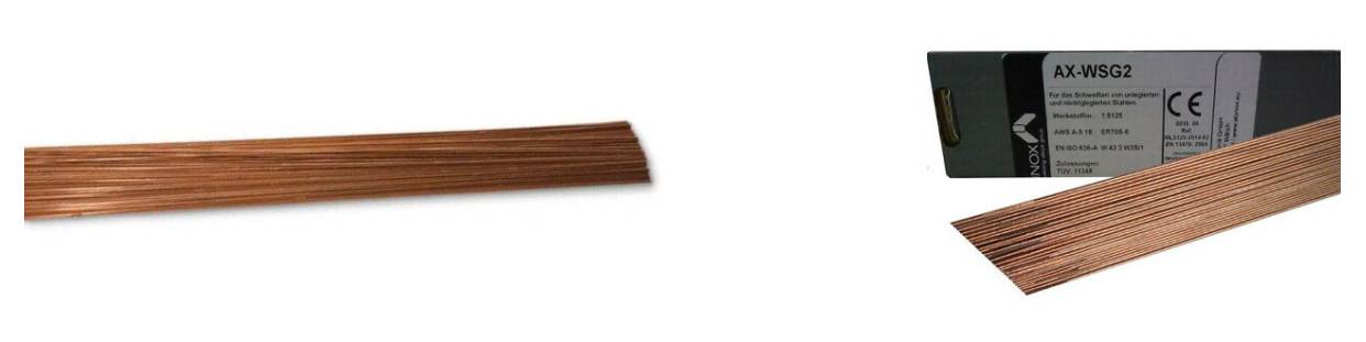 Varillas de soldadura autógenas / varillas de soldadura a gas