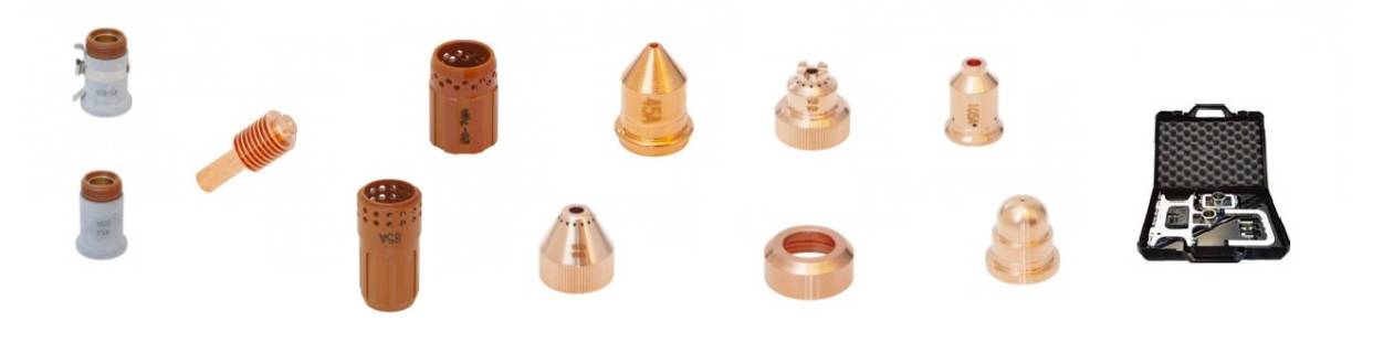 CEA - Piezas de desgaste de plasma (réplicas)