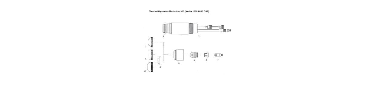 Dinámica térmica - Maximizer 300 (Merlin 1000 6000 GST) - Réplicas