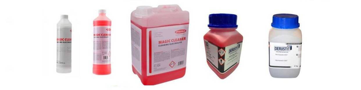 Limpiador de decapado, pasta neutralizante