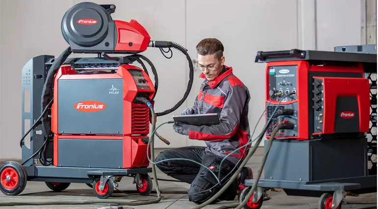 calibrar equipos de soldar con banco de prueba